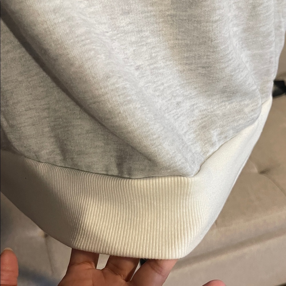 ShopEvelynne Gray Puff Sleeve Top - Picture 6 of 6